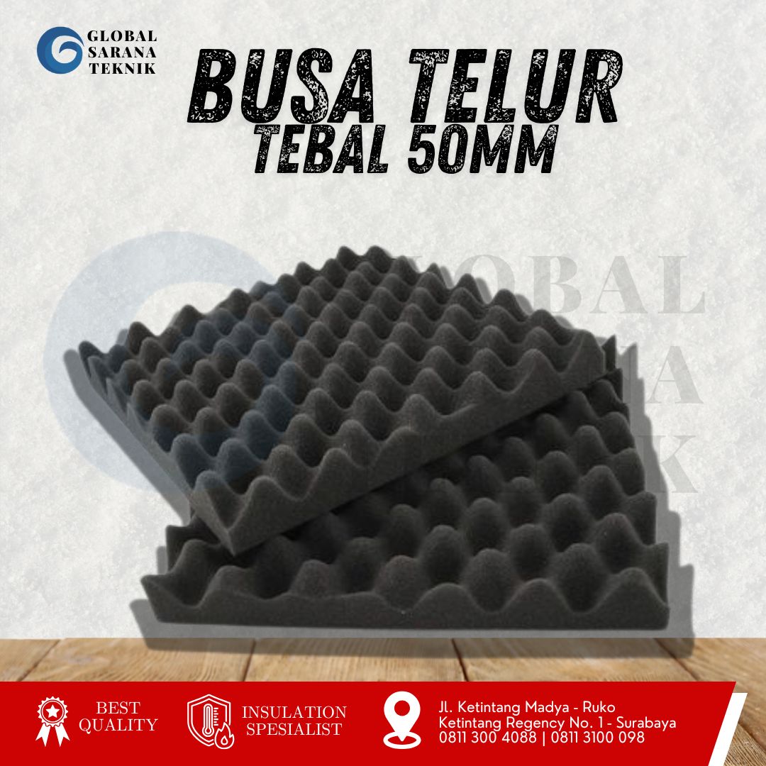 Apakah Peredam Busa Telur 5cm Efektive?