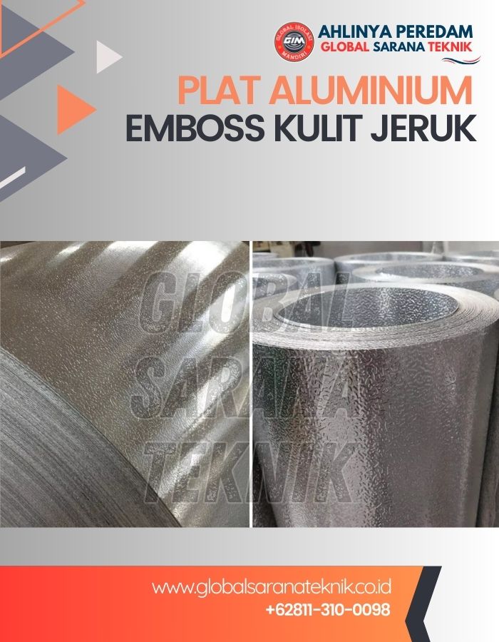Plat Aluminium Emboss