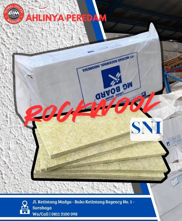 Jual Peredam Rockwool 