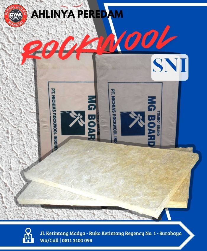 Peredam Rockwool D80